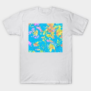 Turquoise splash T-Shirt